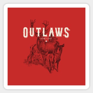 Outlaws for Life Wildlife Edition Sticker